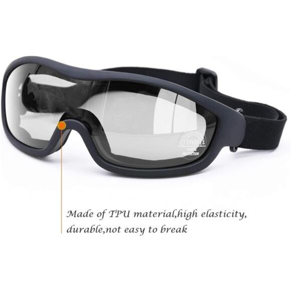 UV Protective Outdoor Glasses Motorcycle Goggles Military Sunglasses Tactical - Picture 6 of 8